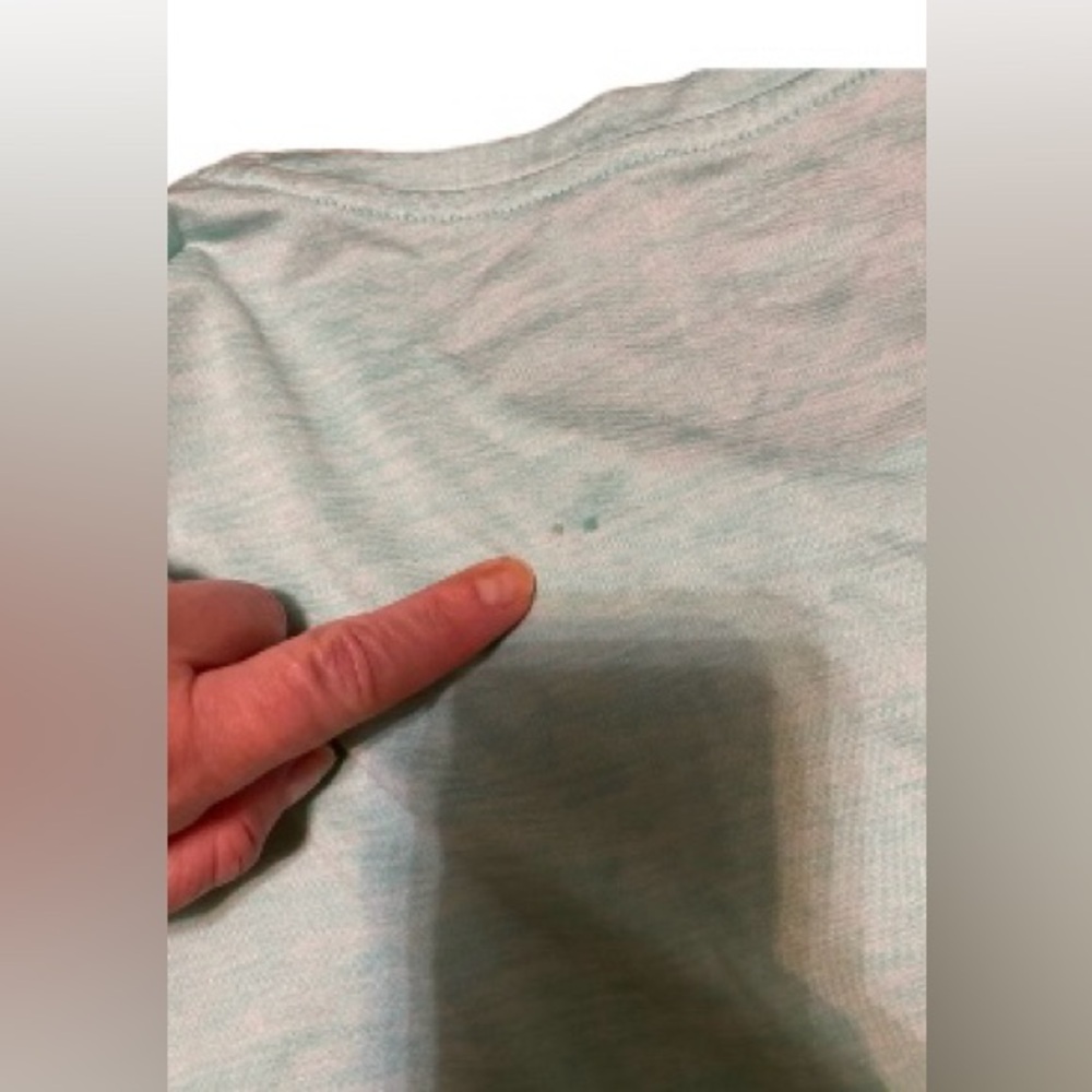 NWOT Zone Pro Teal Blue White Marl Moisture Wicking
Athletic Stretch Gym Top XL - Picture 4 of 7